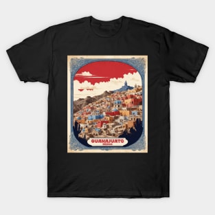 Guanajuato Mexico Vintage Poster Tourism T-Shirt